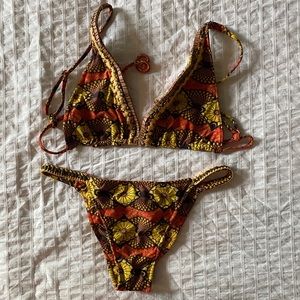 Brazilian bikini embroidery